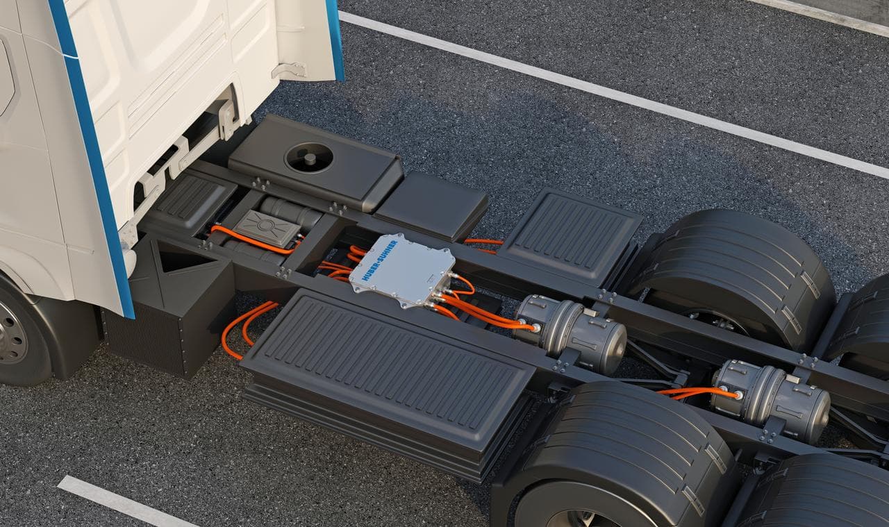 Araç güç dağıtımı — Huber+Suhner